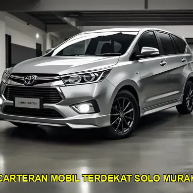 carteran mobil terdekat solo murah